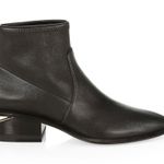 Alexander Wang Kori Rose Gold & Stretch-Leather Sock Boots size 40 Photo 0