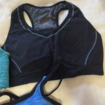 Danskin  Stylish Women's Sports Bra Set - Blue, Black, Green Size Medium Photo 3