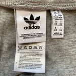 Adidas  Women's Medium Classic 3 Stripes Gray Gym Jogging Tight Leggings CY4761 Photo 15