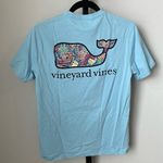 Vineyard Vines  Graphic Whale Printed Blue T-Shirt Size XS Photo 1