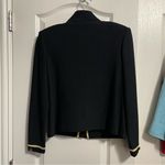 St. John 💙💖 Vintage Black Knit Jacket Photo 2