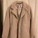 Fluffy Blush Pink Oversized Jacket Size M Photo 0