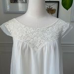 Vanity Fair Vintage 50s 60s Babydoll Nightgown Neglige Ivory S Photo 2