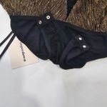 superdown  Niko Deep V Bodysuit in Gold XS Photo 5