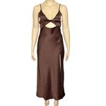 Bec & Bridge Hazel Cut-Out Maxi Dress, Chocolate, 12 (US) Photo 5
