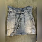 Free People  Splendor in the Grass Light Vintage Wash High Waisted Denim Skirt 6 Photo 1