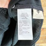 Madewell  Eyelet Trim Twin Set Top in Black Size Large NWT Photo 8