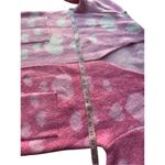 BiBi Cozy Oversized Pink Heart Cardigan Photo 11