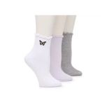 Steve Madden  3 Pack Ruffle Anklet Socks, Womens Size 5-10 Photo 5