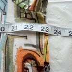 Allison Daley  Parisian Scene Tee - Teal and Multicolor Photo 5