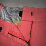 J.Crew Chino Shorts Womens Size 2 Neon Orange Pink Cotton 5" Photo 1