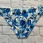 Red Carter  Hipster Bikini Bottoms Azul Blue White Floral Size L New Photo 5