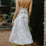 Selfie Leslie Pink Floral Midi Dress Photo 1