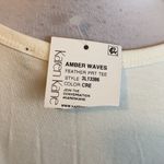 Karen Kane  Amber Waves Feather Print Tee Photo 6