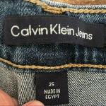 Calvin Klein Jeans 🆕  Raw-Hem High-Rise Straight Jeans 25🆕 Photo 7