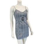 Kendall + Kylie Mod Style Plaid Mini Dress Photo 1
