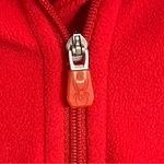 Spyder  Red Fleece Quarter Zip‎ Sweatshirt Women’s Size 6 Red Rhinestone Details Photo 3