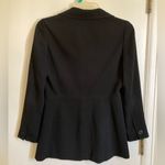 🌞INC International Concepts Black Long Sleeve Lined 2 Button Blazer Jacket #Gr Size 4 Photo 6