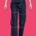  Talia dark wash jeans, Brandy Melville cargo pants Photo 0