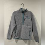 Patagonia  Retro Pile Marsupial Sherpa Half Zip Sweatshirt Size Medium Photo 2