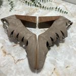 Seychelles New Anthropologie  Condition Ghilles Tan Suede‎ Lace Up Booties 9 Photo 6