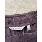 Soft Surroundings  Drawstring‎ Waist Cargo Pants Zip Leg Openings PXS NWT Maroon Photo 2