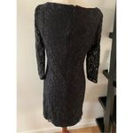 Dana Buchman  black lace dress size 4 sexy black dress going out dress dinner nig Photo 2