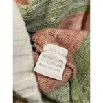 Andthewhy  multicolor striped hooded drawstring sweater M/L Photo 6