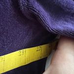 Style & Co Vintage Purple Velour Jacket Rhinestone Y2K 2000s Retro Indie Sleaze Large Photo 5