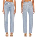 AGOLDE Criss Cross Straight Jeans in Dimension Wash Size 26 Photo 1