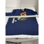 Womans Bobbie Brooks 16/18 Blue Pullover Sweatshirt Christmas Design Photo 5