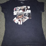 Nike Womens XL Slim Fit Logo T-Shirt Navy Photo 0