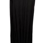 Chico's Chico’s Jersey Knit Full Black Maxi Skirt Sz PS/1 Pull On Fall Fashion Stretch Photo 1