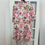 Show Me Your Mumu  Brie Sleep Robe White & Pink Tropical Floral Size O/S XS-XL Photo 5