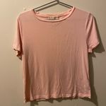 Alice + Olivia Air Tee Blush Pink Photo 0