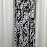 Lane Bryant Black&White Palm Print Knit Maxi Dress Sz.26/28 Photo 4
