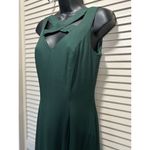 Loralie Maxi Formal Dress Sleeveless Green Strap V Neck Lined Size‎ 6 Back Zip Photo 2