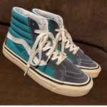 Vans Gray/Teal High Tops Photo 1