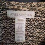 Jones New York Long Sleeve‎ Sweater with Belt Size Medium Black Photo 2