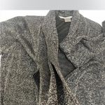 Peter Nygard  Black & grey speckled cardigan with a shawl collar. Size M Photo 5
