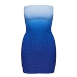 Princess Polly  Murphies Blue Ombre Strapless Dress Photo 1