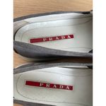 Prada  Suede Slip-On Sneakers Gray Women’s EU 38.5 US 7 Photo 2