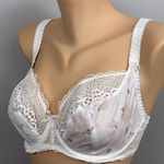 Freya Daydreaming Aa400802 Underwire Plunge Bra US Size 30H UK 30FF White Floral Photo 1