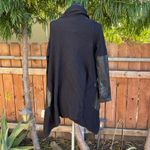 BLANK NYC  Drape Front Mixed Media Jacket size S Photo 4