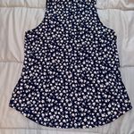 Zenana Outfitters  Navy Floral Tank Top Size Small Photo 1