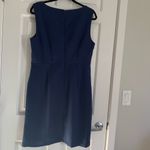 Sam Edelman Cady Drape Neck Mini Dress - Size 12 - Navy Blue - NWT Photo 6
