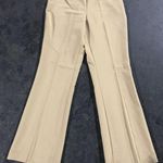 12 Creme khakis bell bottom side zip up slacks Photo 2