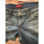 Women's Vintage Indian Rose Wide Leg Loose Fit Denim Blue Jeans 32 X 33 Low Rise Photo 10