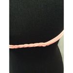 Cupshe New NWT  Medium M Neon Pink Cross Front Swim top Photo 3