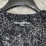 Hang Ten Women's Black Floral Quick-Dry UPF 50+ Top - Size Medium - Gorpcore Photo 7